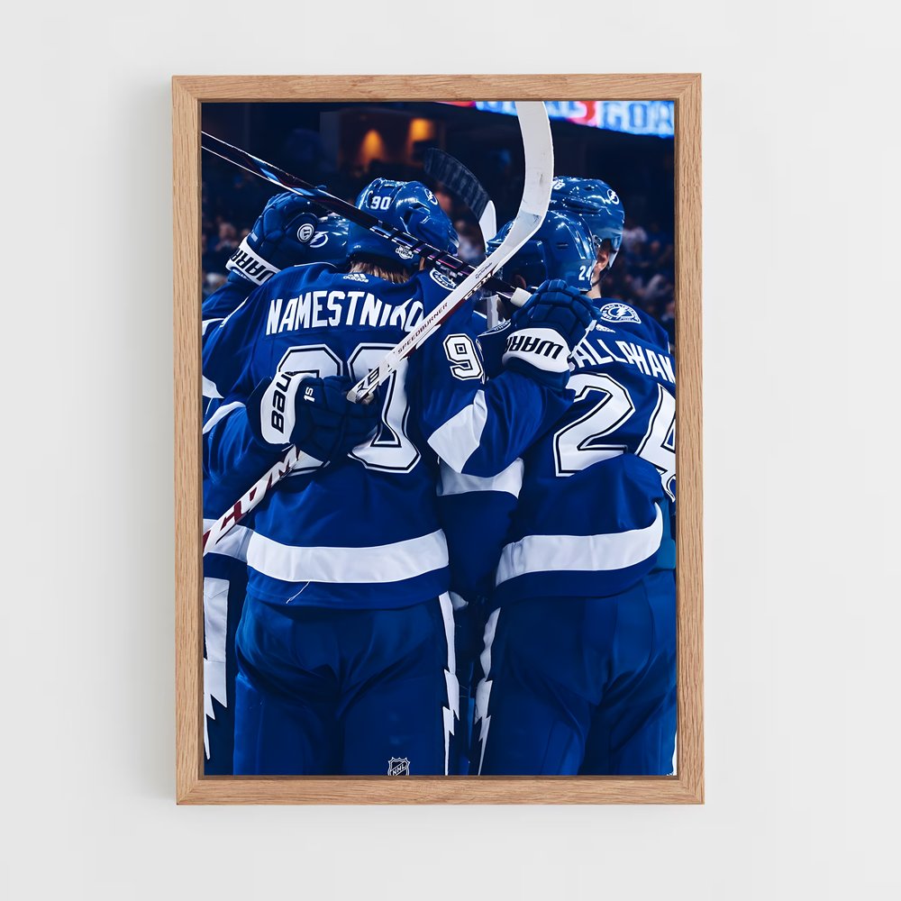 Poster Célébration Canucks – affiche Hockey sur glace (vue 4)